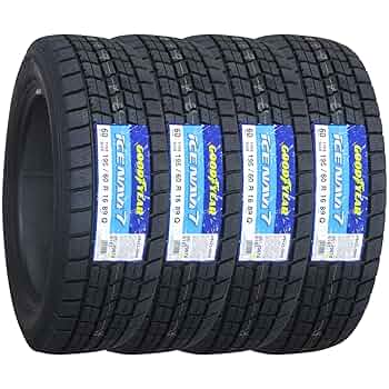 グッドイヤー　スタッドレスタイヤ　　 アイスナビ7　４本セット　美品 グッドイヤー 155/65R14 スタッドレスタイヤ 4本セット GOODYEAR